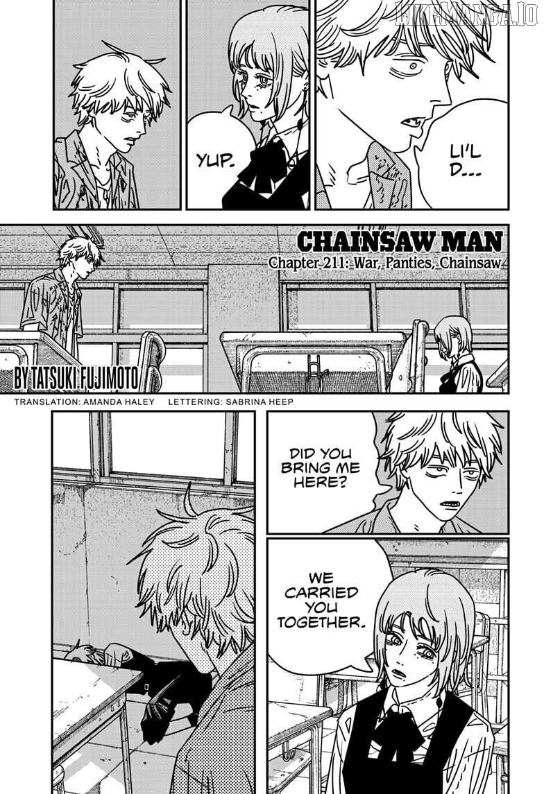 Chainsaw Man, Chapter 211 image 01